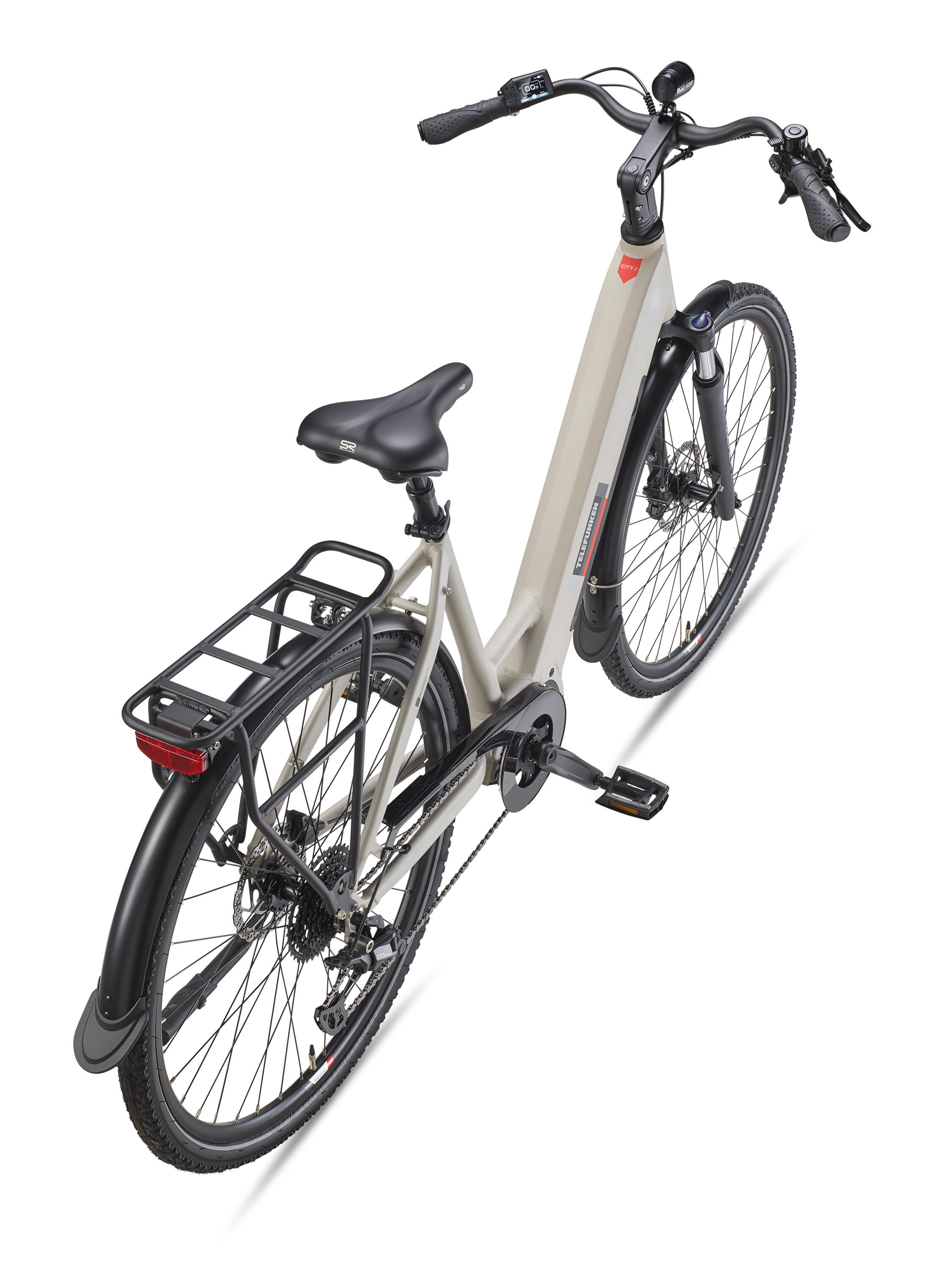 E-Bike RC680 28 Zoll 10-Gang Pedelec City Elektrofahrrad Mittelmotor 705,6 Wh 3/7
