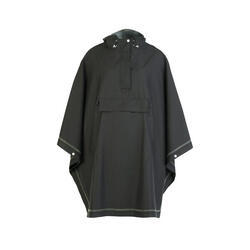 Weathergoods Suède Poncho Imbris Black S M