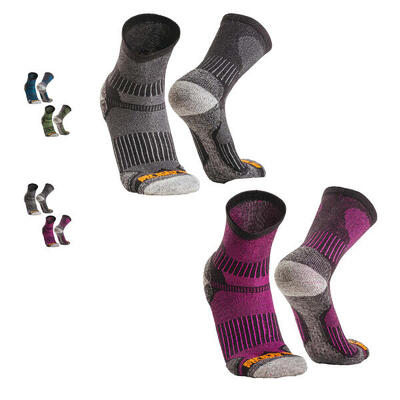 Alpaca merino wandelsokken polaris. gewatteerde trekking thermo unisex