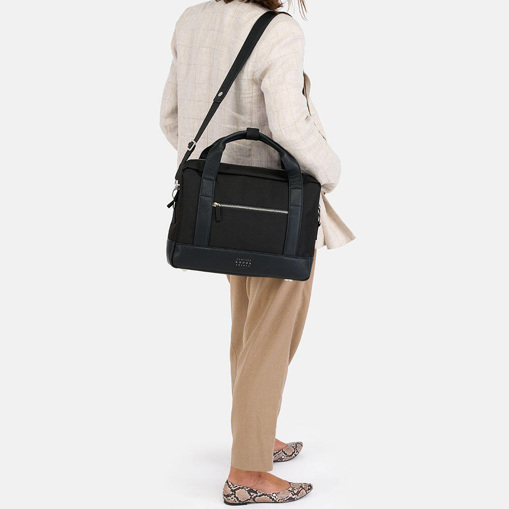 Weathergoods URBAN Aktentasche Fahrradtasche 10L, Schwarz 6/7