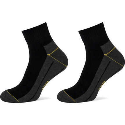 Stapp Yellow Quarter 2er Pack schwarz Gr. 39-42