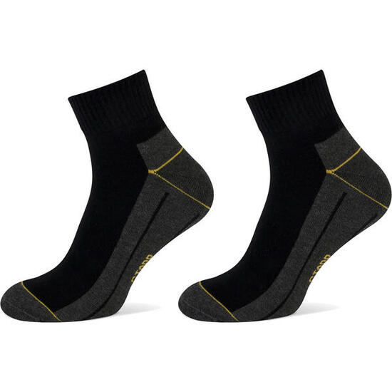 Stapp Yellow Quarter 2er Pack schwarz Gr. 39-42