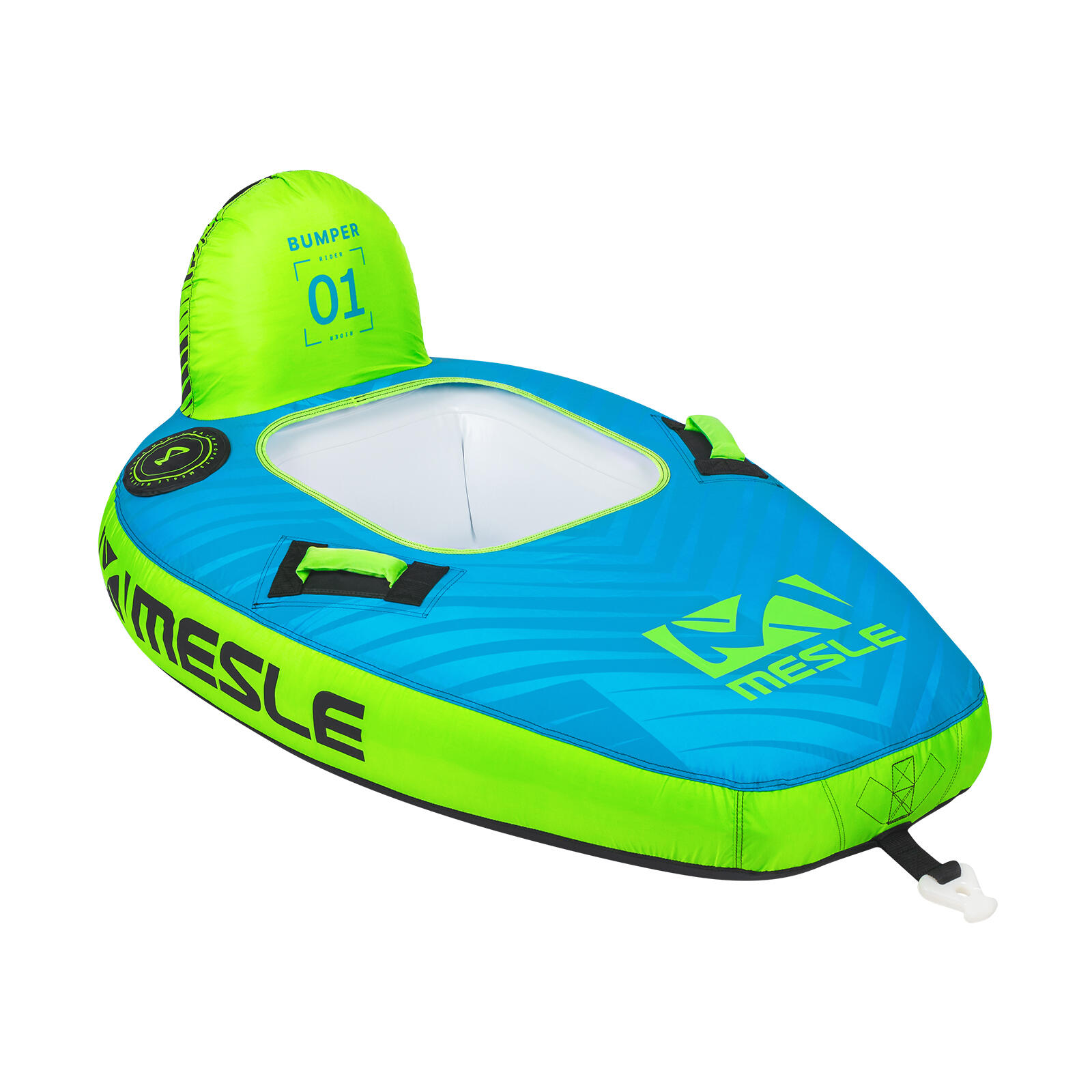 Funtube Bumper 1 Persoon Band Achter Boot & Jetski Sleepring 1/4