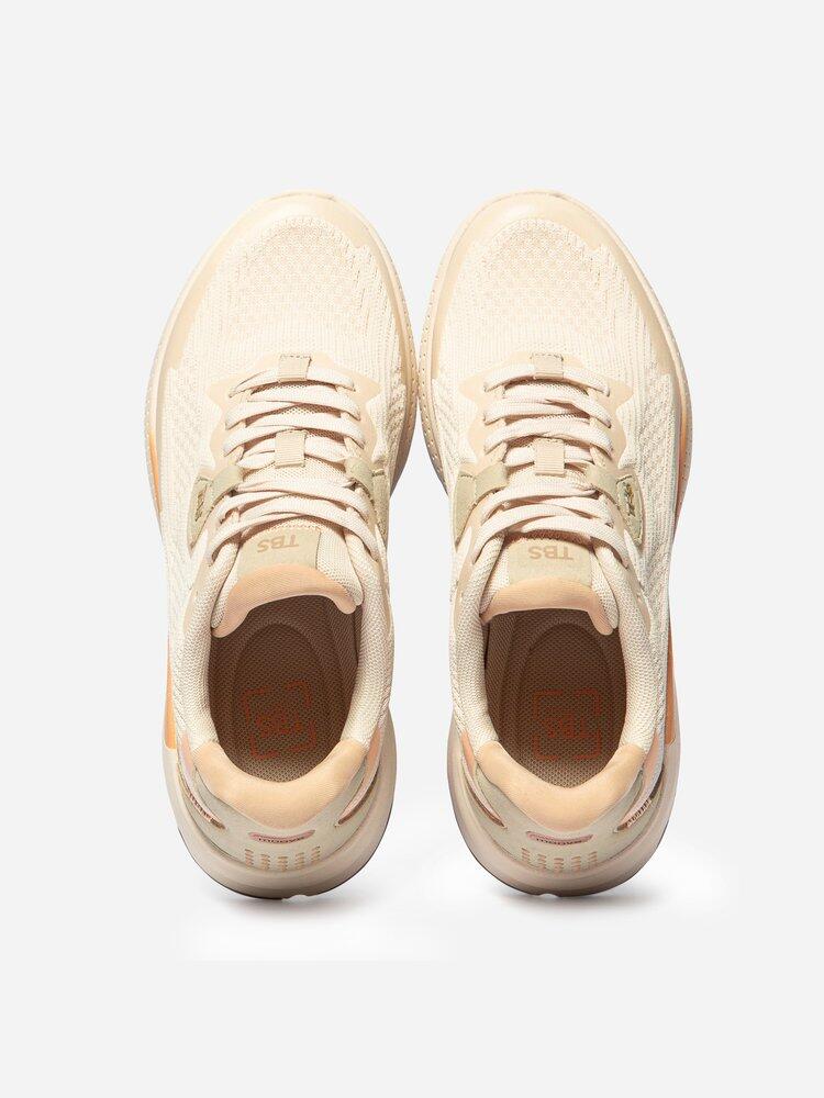 Chaussures de running Femme - EASYFLY Beige 3/4