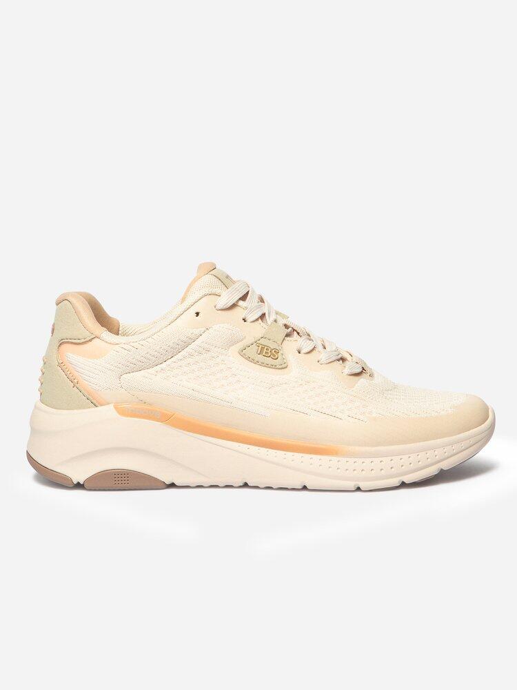 TBS Baskets Femme Baskets Tbs EASYFLY Beige Beige TBS