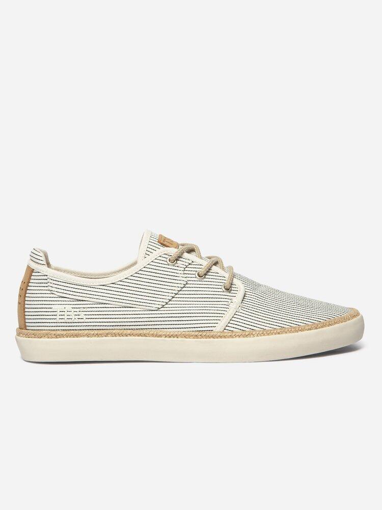 Zapatillas Lona Beige/Azul Marino Hombre TBS RUKKWAI 2/7