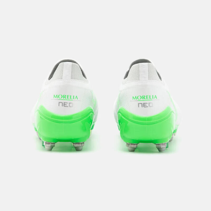 Ghete de fotbal Mizuno Morelia Neo IV B Elite Mix alb și verde