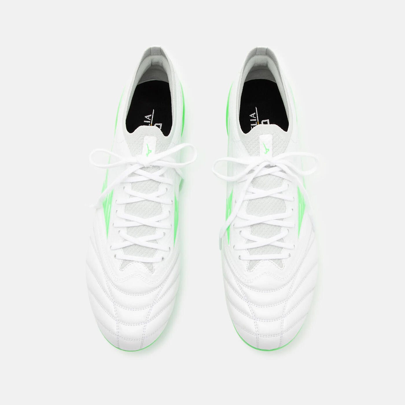 Mizuno Morelia Neo Iv B Elite Mix Voetbalschoenen Wit En Groen 3/5