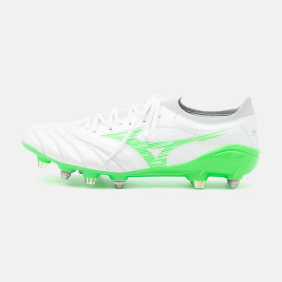 Scarpe Da Calcio Mizuno Morelia Neo Iv B Elite Mix Bianco E Verde