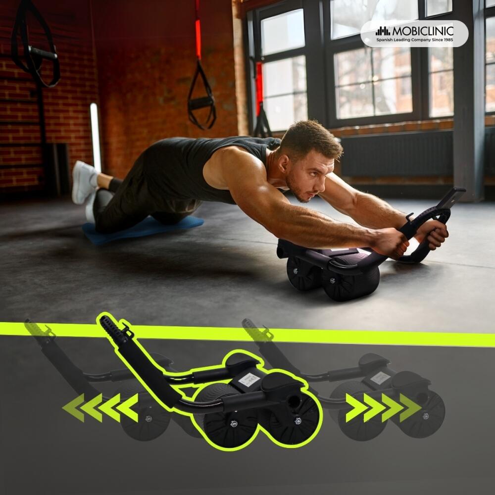 Ejercicio En Casa Para Mayores Profesional Azul, 14x20cm, Para