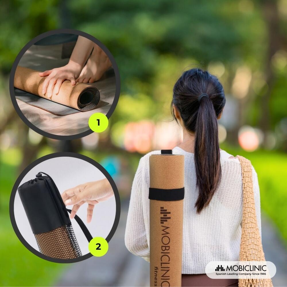 Oak & Tea Tappetino Da Yoga,Tappetino Da Yoga Spesso Antiscivolo