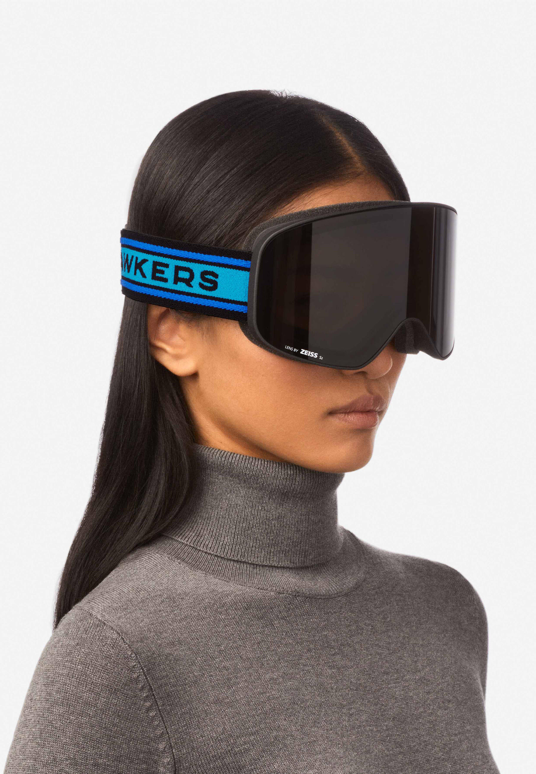 HAWKERS - Skibril voor Mannen en Vrouwen ARTIK SMALL - BLACK BLUE 4/8