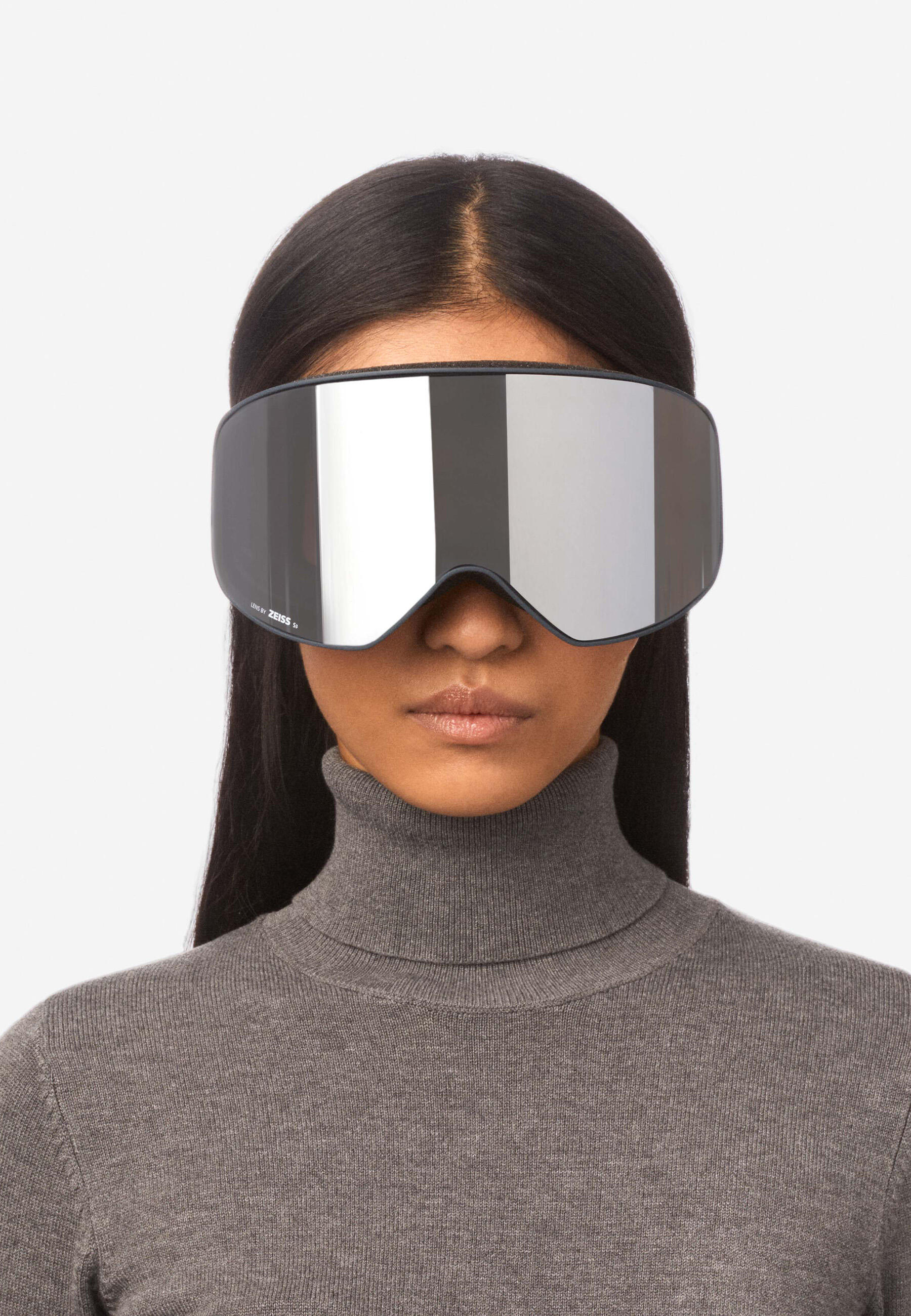 HAWKERS - Skibril voor Mannen en Vrouwen ARTIK SMALL - ANTHRACITE SILVER 5/8