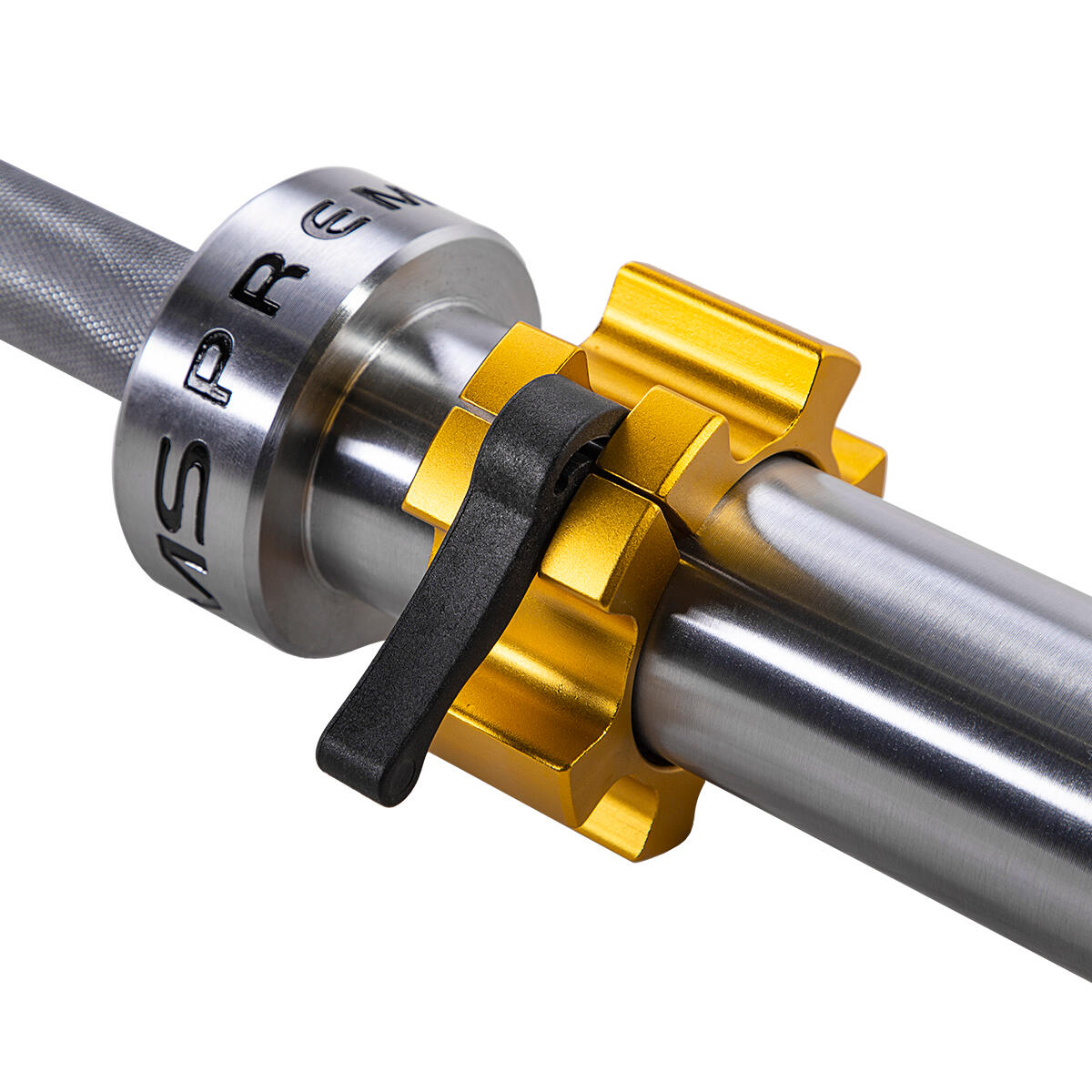 Poignée olympique 2200 mm GO1100 + LOCK JAW ZG1500 GOLDEN HMS Premium 6/7
