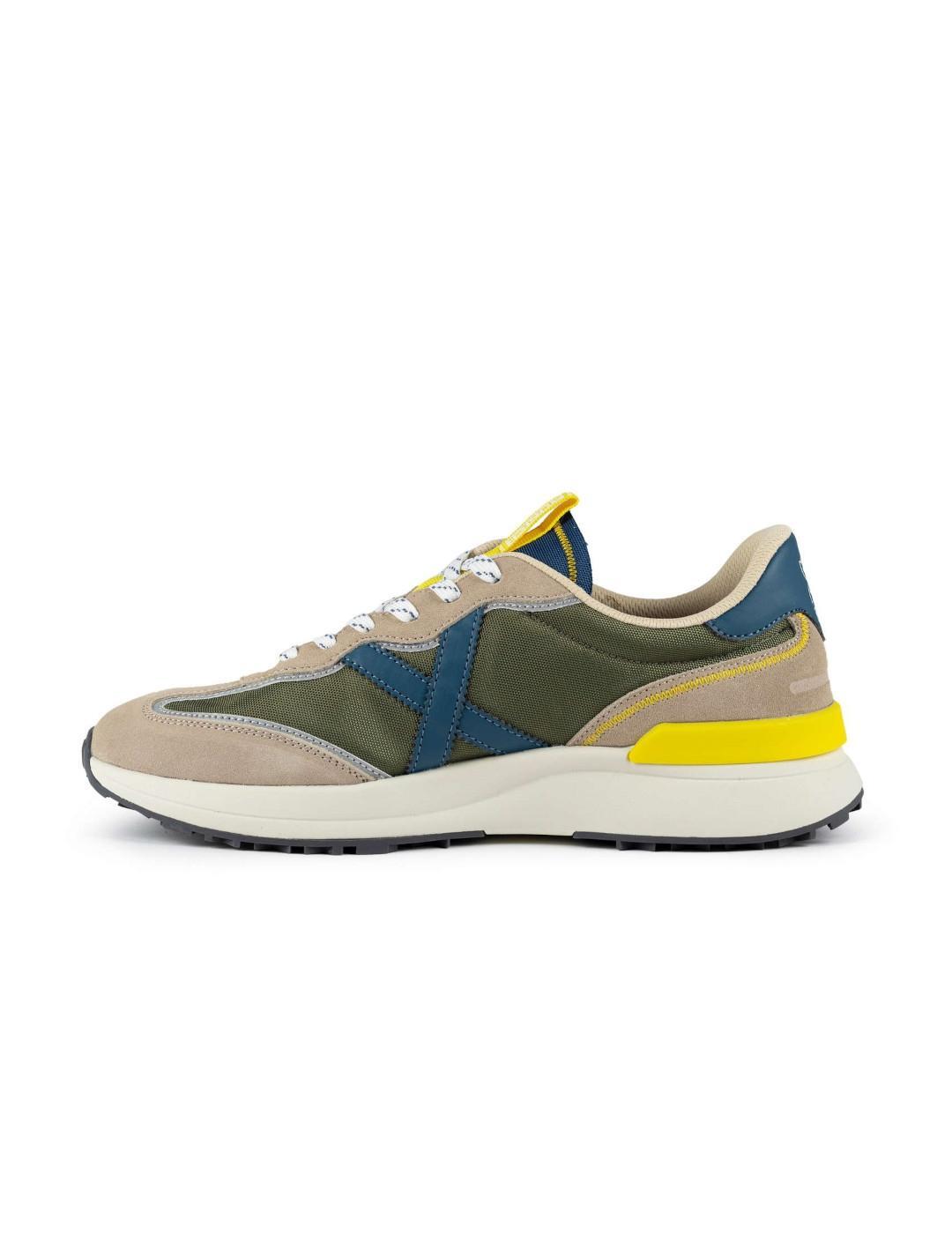 Zapatillas para Hombre Munich Dynamix 03 Verde 2/5