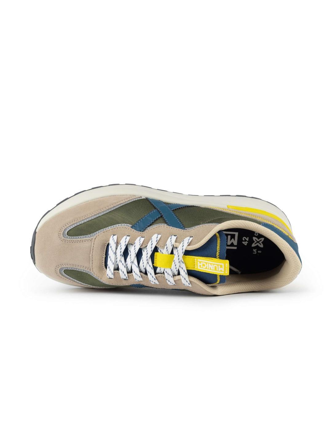Zapatillas para Hombre Munich Dynamix 03 Verde 4/5