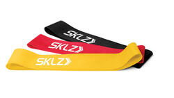 Mini Bands SKLZ pack 3 bandes élastiques GELB — léger/moyen/lourd