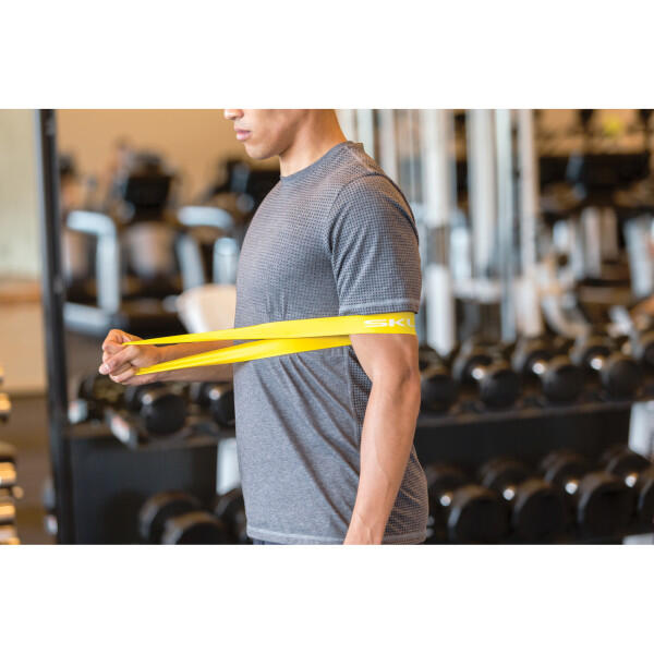 Mini Bands SKLZ pack 3 bandes élastiques GELB — léger/moyen/lourd 4/5