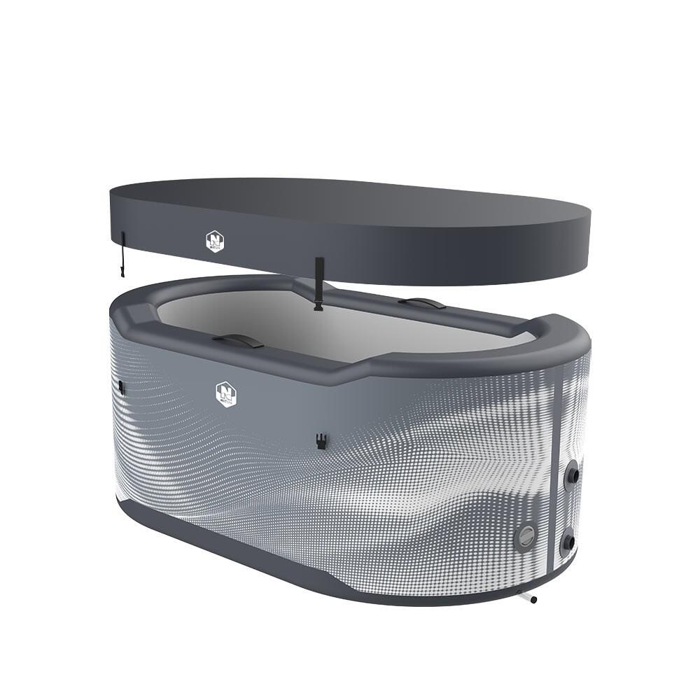 Banheira icebath netspa järvi dropstitch: a terapia de frio da nova geração