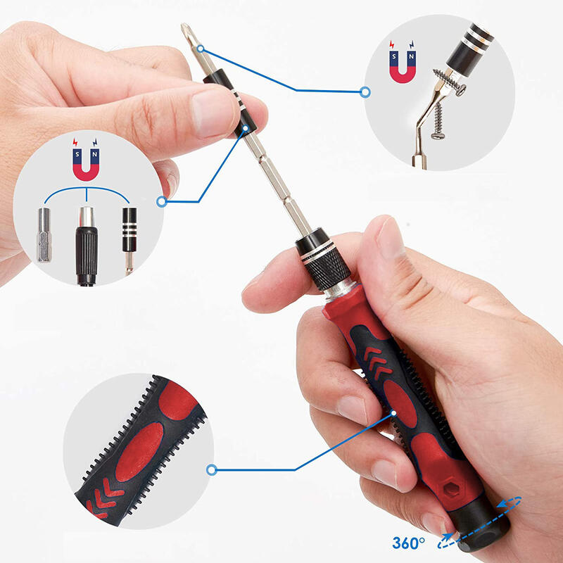 Set Surubelnita de Precizie extensibila 140 in 1, bits otel, kit complet