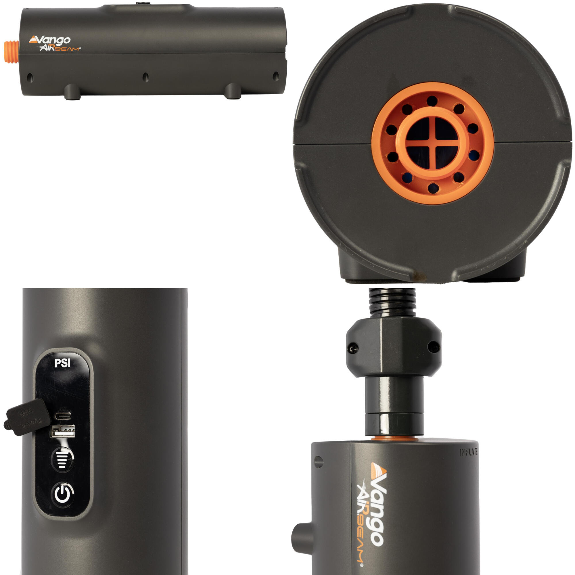 Vango Airbeam Tempest Camping Pump Pro 5/7