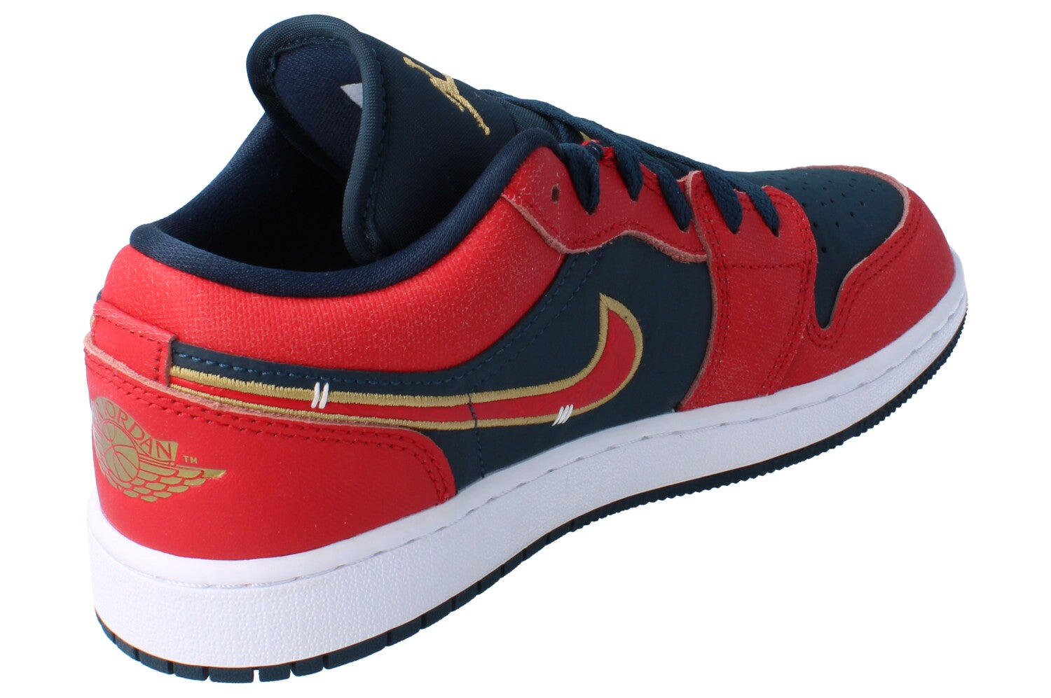 Jordan 1 Low Armory Navy Sport Red (GS) 3/5