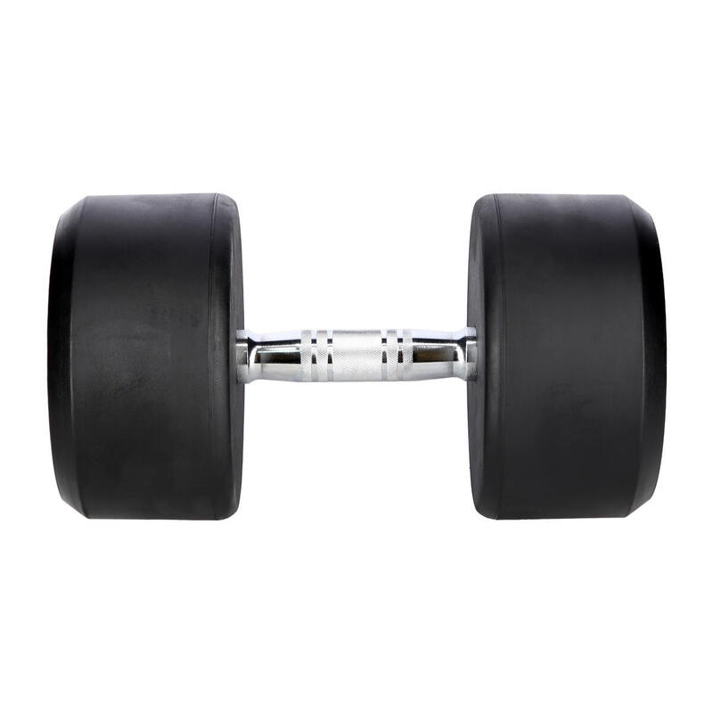 Gantere oțel cromat 1–70 kg mâner striat fitness profesional HMS HG PRO