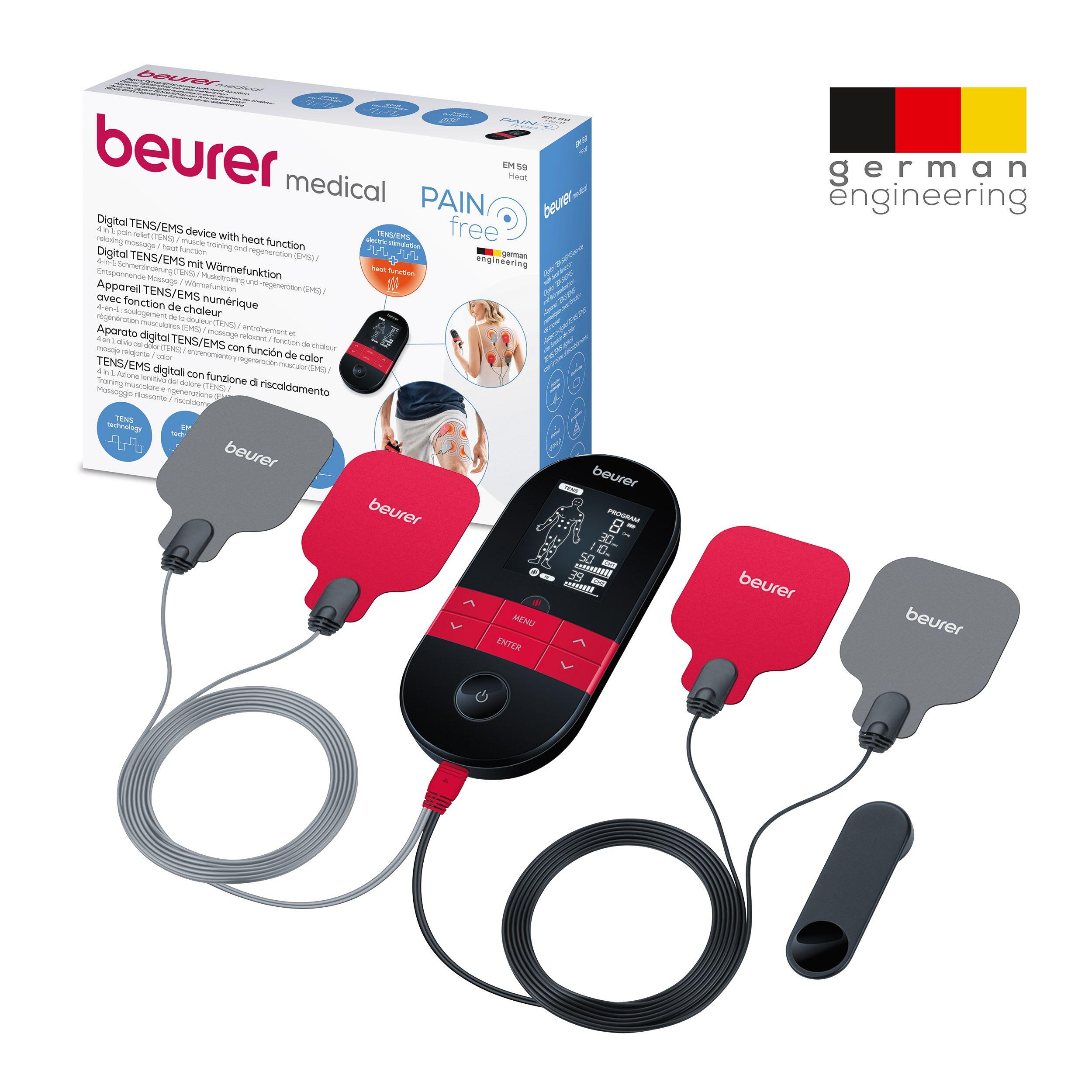 Elektrostimulationsgerät ems/tens mit Wärmefunktion Beurer EM 59 3/7