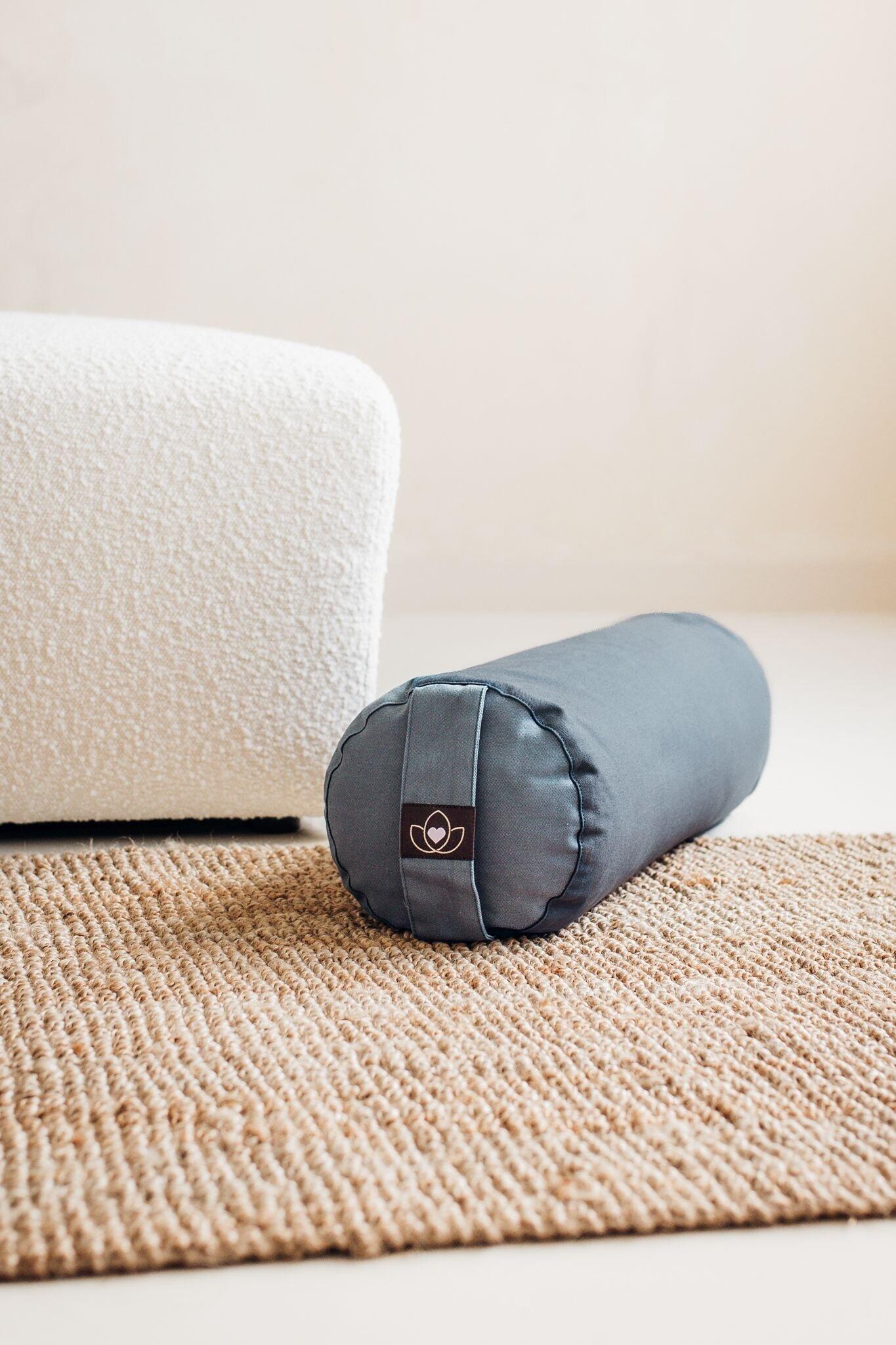 Lotus Bolster eco antraciet rond 2/5
