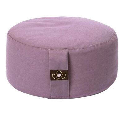 Lotus meditatiekussen eco lavendel rond