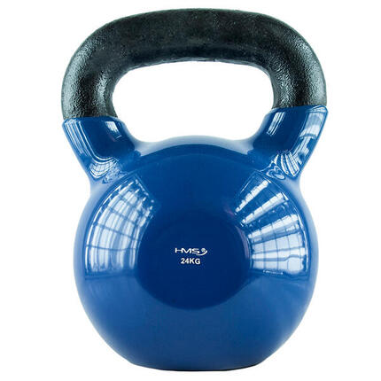 Kettlebell aus gusseisen mit vinylbeschichtung HMS KNV