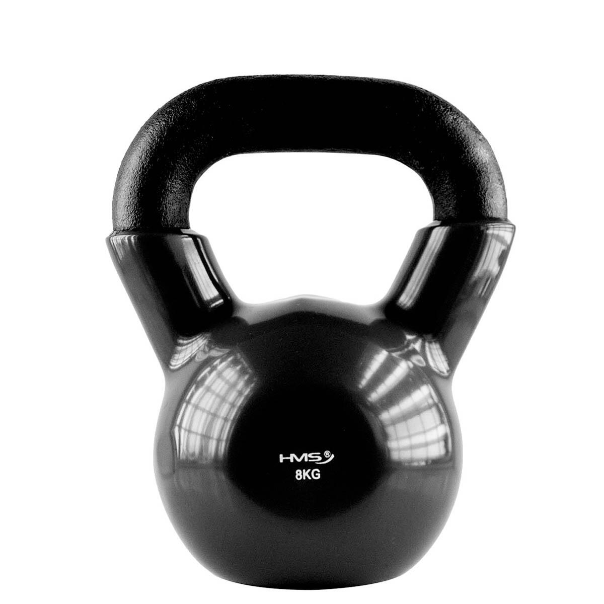 Hms - Kettlebell Fer Fondu Hms Knv - Kettlebell - Noir - 8 Kg - Decathlon