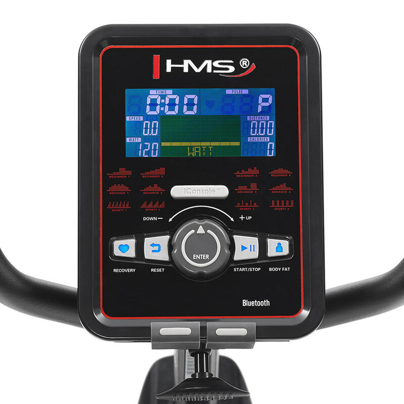 Bicicletă fitness recumbentă magnetică Bluetooth HMS R5814i