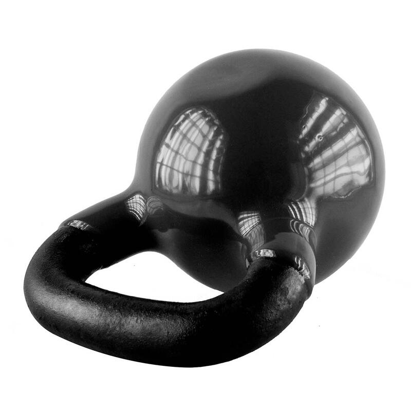 Kettlebell din fontă acoperit cu vinil KNV HMS