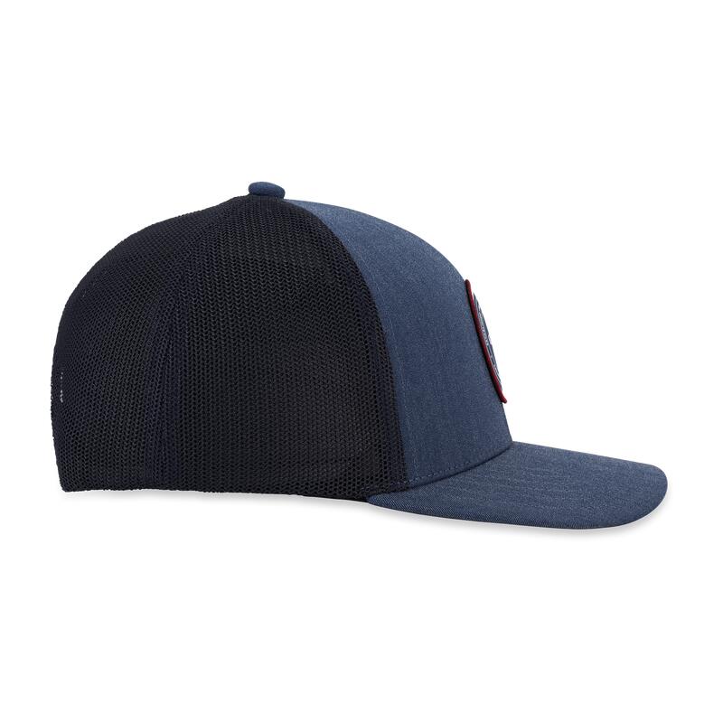 Callaway Playing Through Trucker Hat 25 Men's Golf Hat Navy Blue