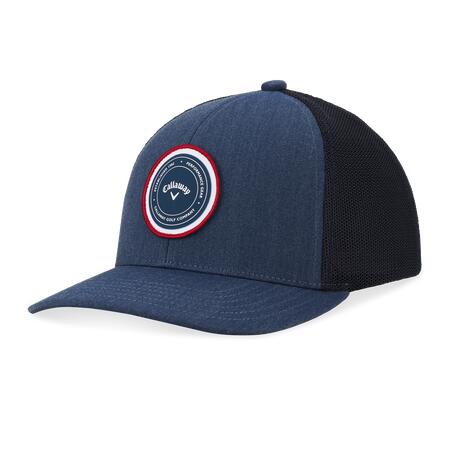 Callaway Playing Through Trucker Hat 25 Men's Golf Hat Navy Blue