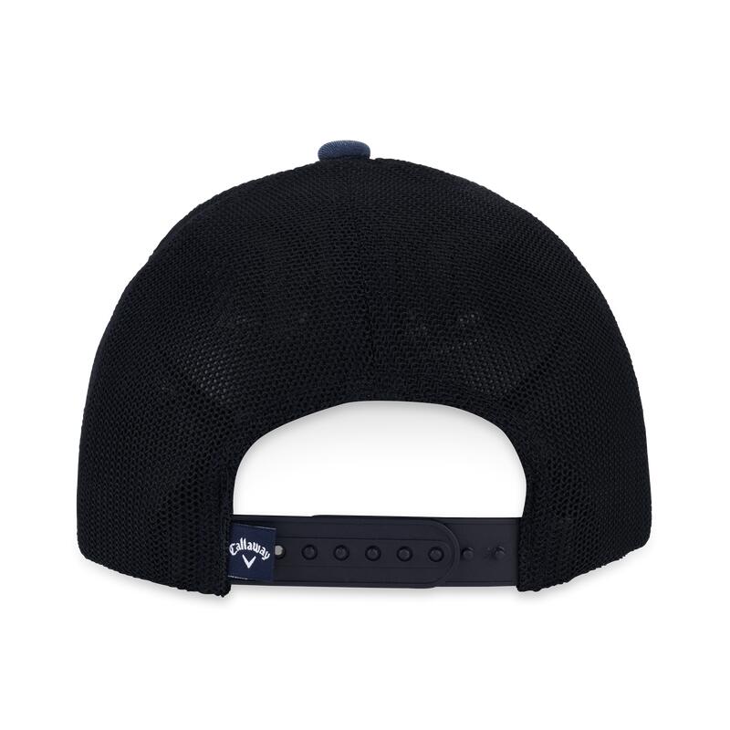 Callaway Playing Through Trucker Hat 25 Men's Golf Hat Navy Blue