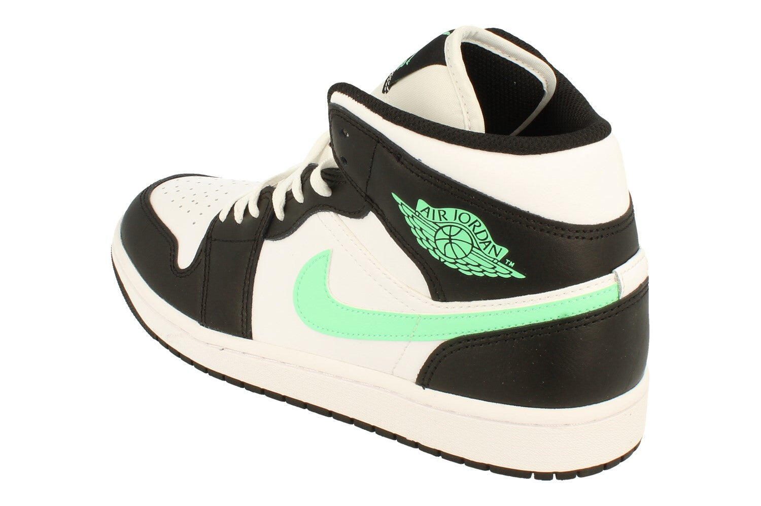 Jordan 1 Mid Green Glow 2/5