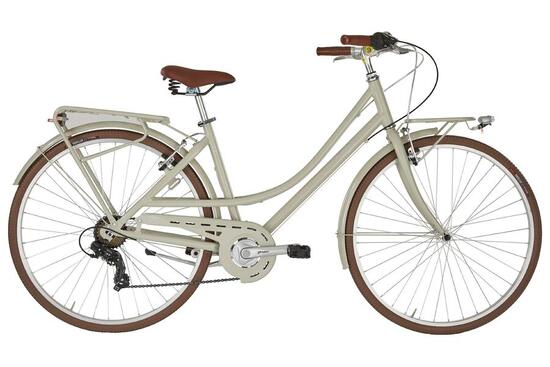 Bicicletta da città FREETIME 28 pollici Lady oliva