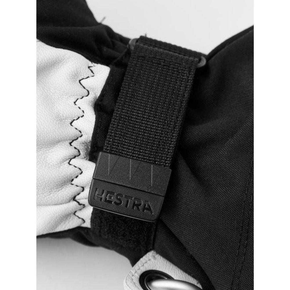 Hestra Army Leather Heli Ski Gloves - Black (Adult) 4/5