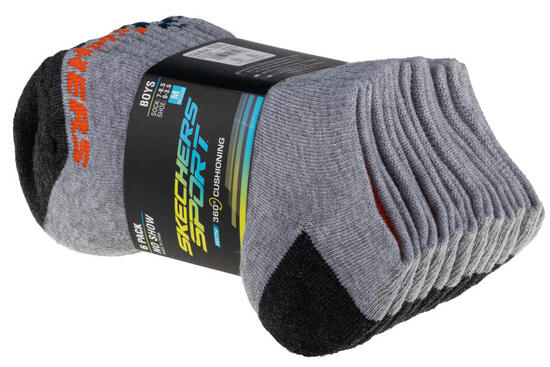 Sokken voor jongens Skechers Boys 6pk No Show Socks