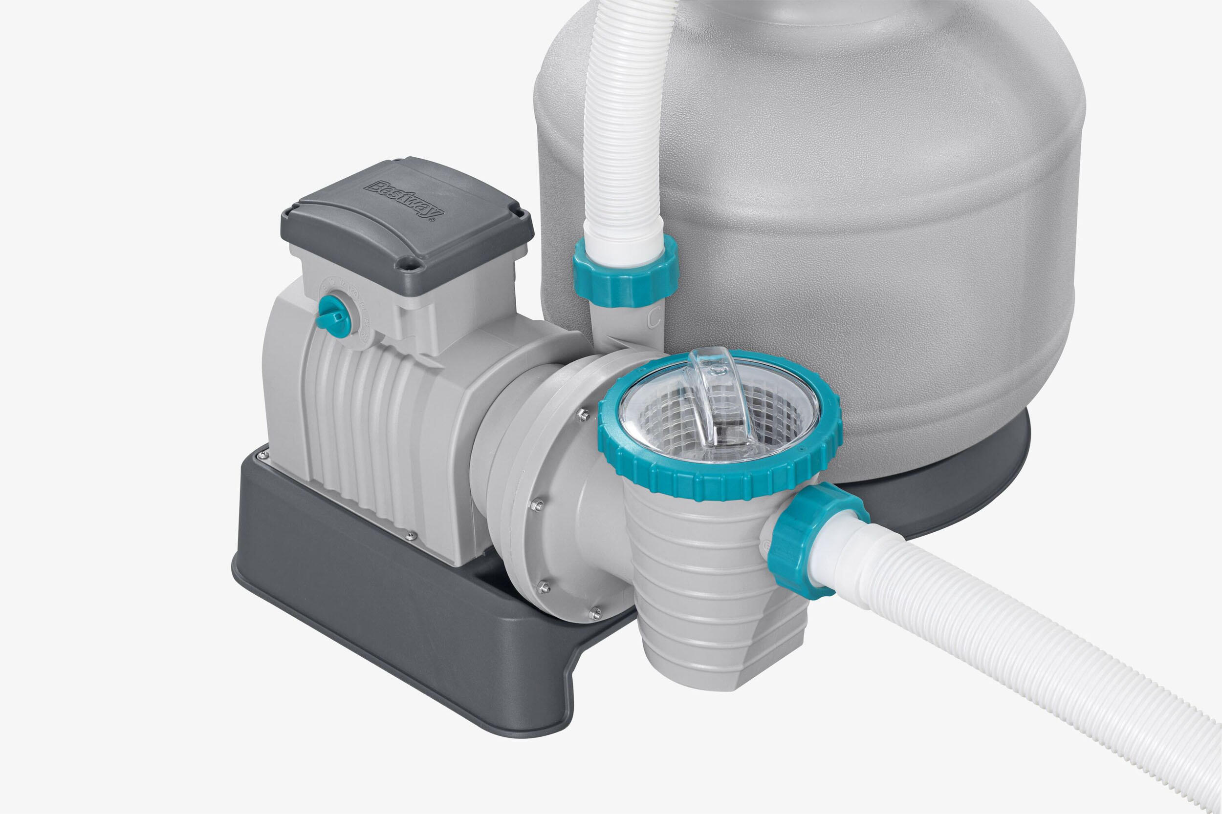 ÜBERSCHRIFT
Erwachsene Schwimmen Sandfilter - Effiziente Poolfiltration Grau 5/7