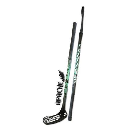 Kij do unihokeja Apache 80/91 cm praworęczny zielony