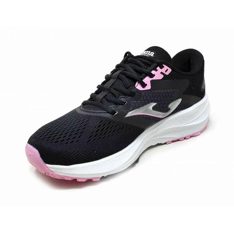 Scarpa da corsa donna Joma mesh jacquard nero/rosa - drop 10 mm 3/5