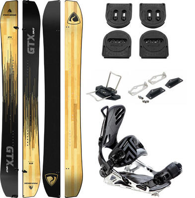 Snowboard splitboard Set GTX Split Bindungen Voile