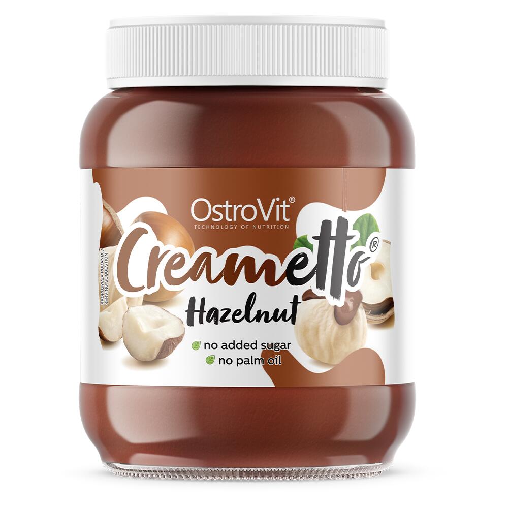OstroVit Creametto (350g) Hazelnut - Functional Food - Protein Spreads