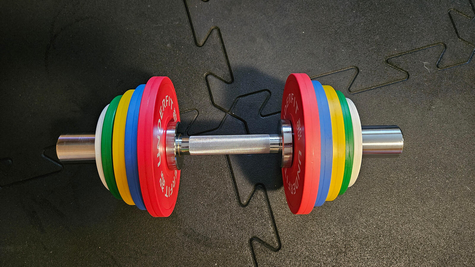 Hantla regulowana bumper color UNDERFIT 20 kg 3/6