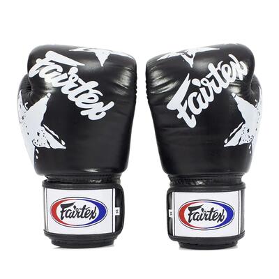 Guantoni da boxe Fairtex BGV1 – Nation Print – Nero – 14 oz