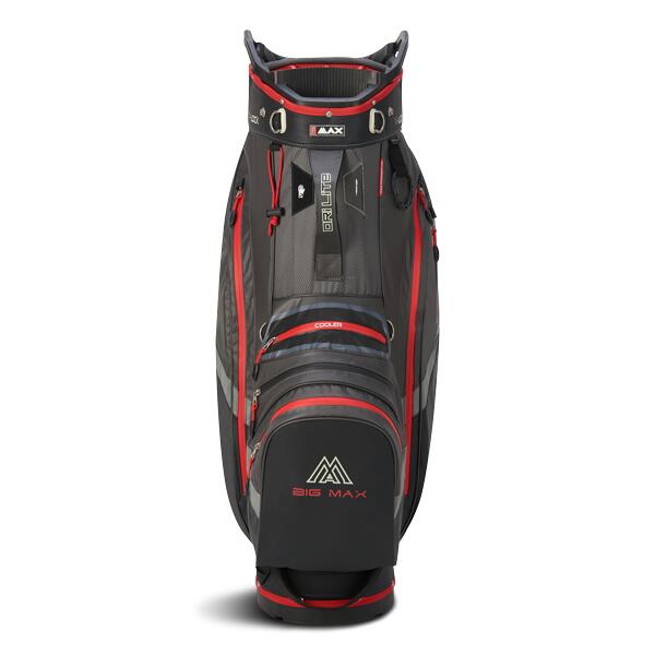 Dri Lite V4 - Sac de golf imperméable - Sac chariot - Gris Rouge