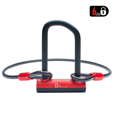 U-slot - ø14 - 75/150 mm - met ø12 / 1000 mm kabel en beugel